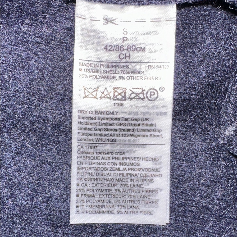 Banana Republic wool blend pea coat - Picture 10 of 10